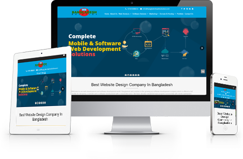 Daynamic website development company in Bangladesh